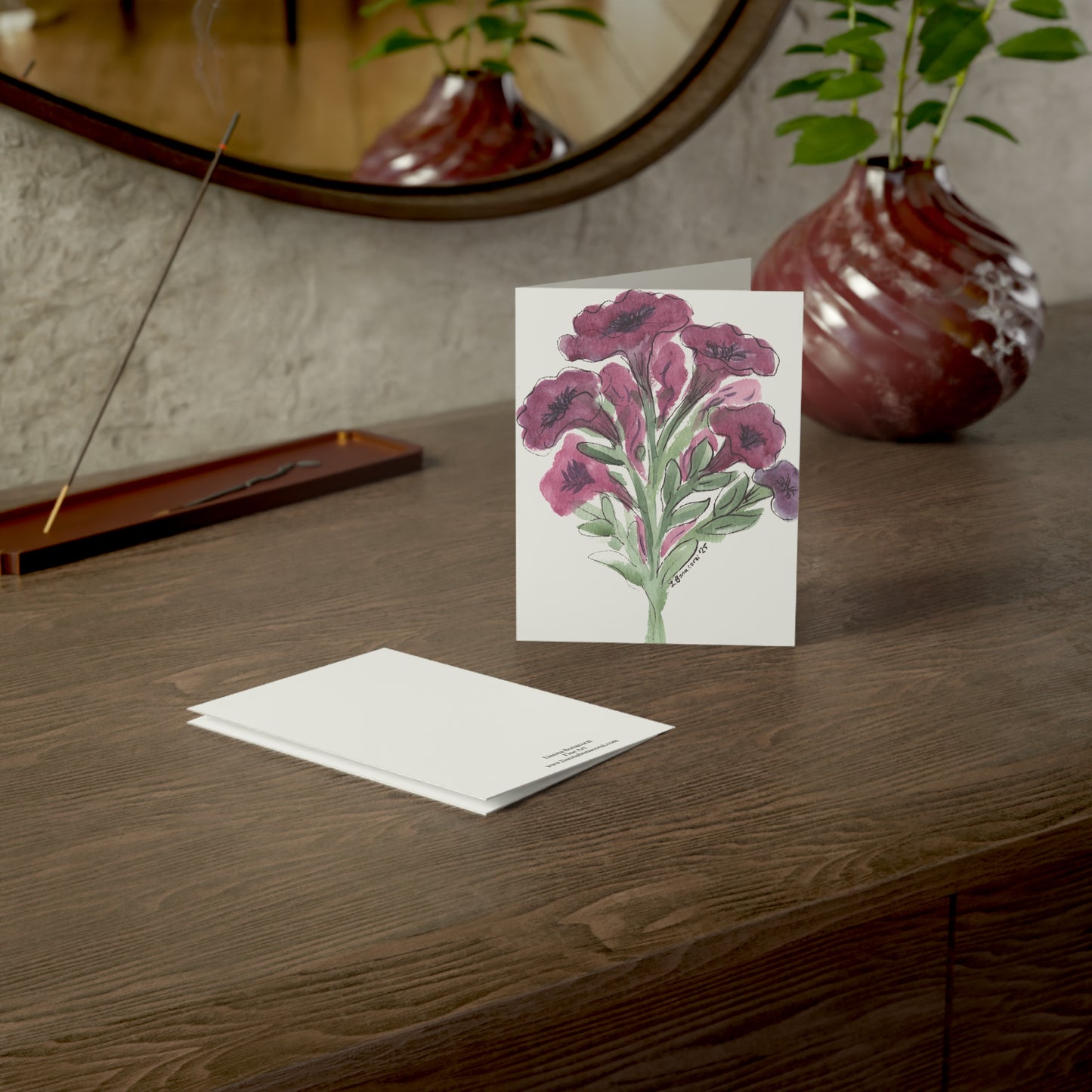 Petunia Greeting Cards (10 or 30 pc)