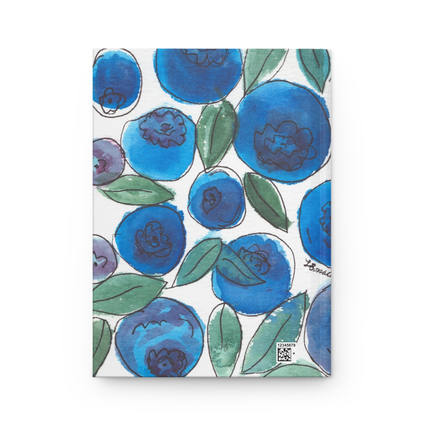 Bluberry Hardcover Journal