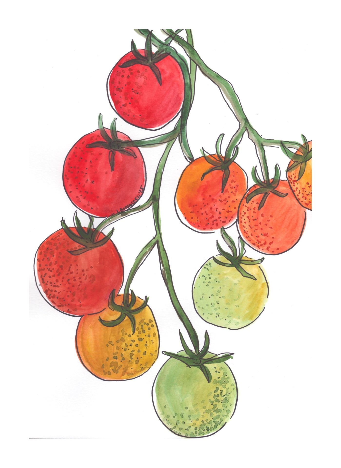 Gone Gardening Veggie Prints (Set of 3)