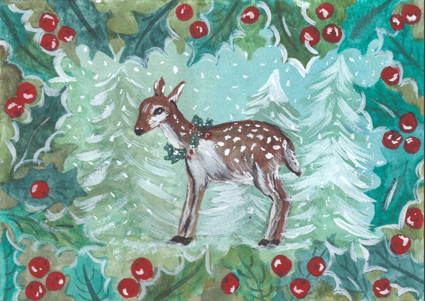 2025 Holiday Card Set (4) as Prints