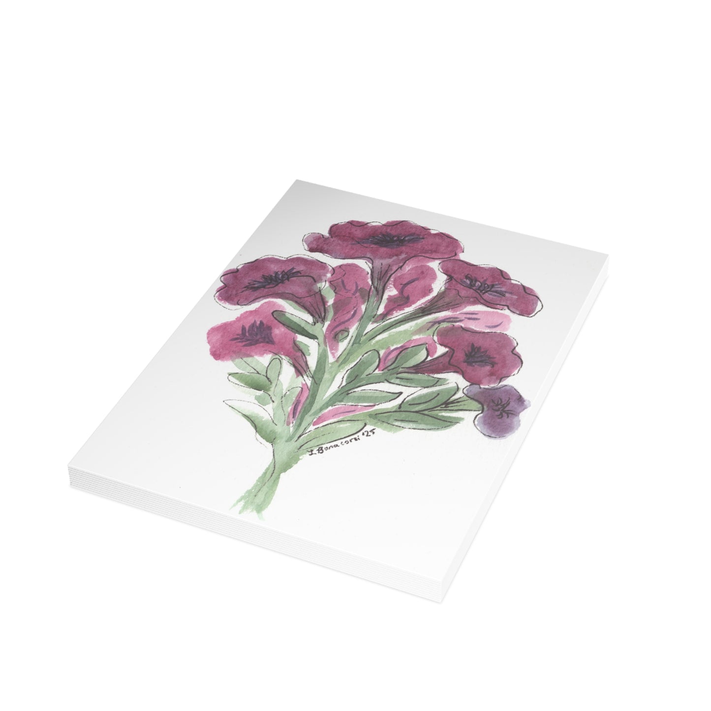 Petunia Postcards  (5x7in • 10, 30, or 50pc)