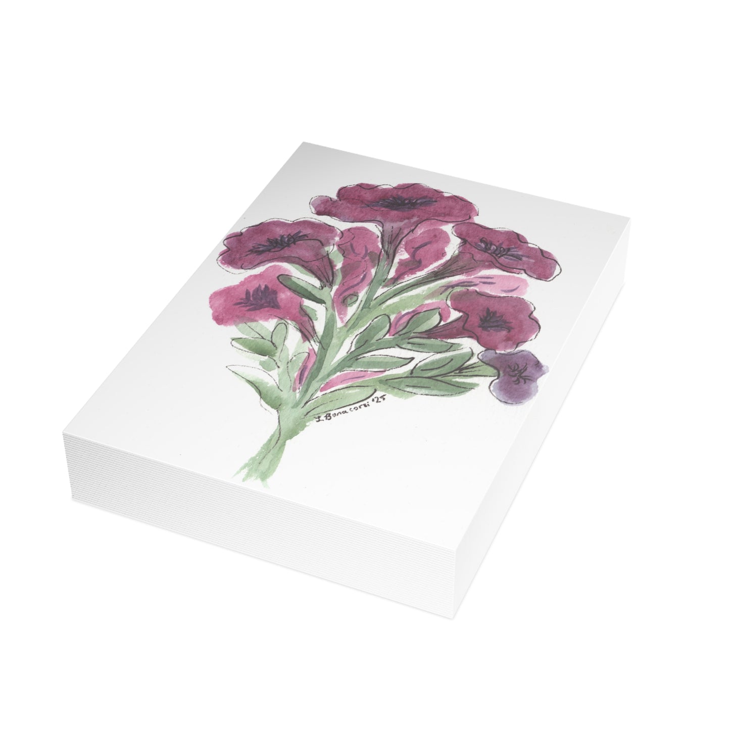 Petunia Postcards  (5x7in • 10, 30, or 50pc)
