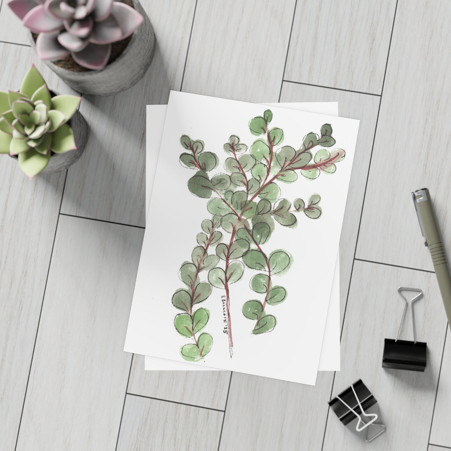 Eucalyptus Postcards (5x7in • 10, 30, or 50pc)