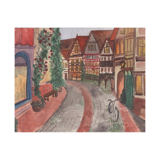 Streets of Marburg, Germany Puzzle (520 pieces)
