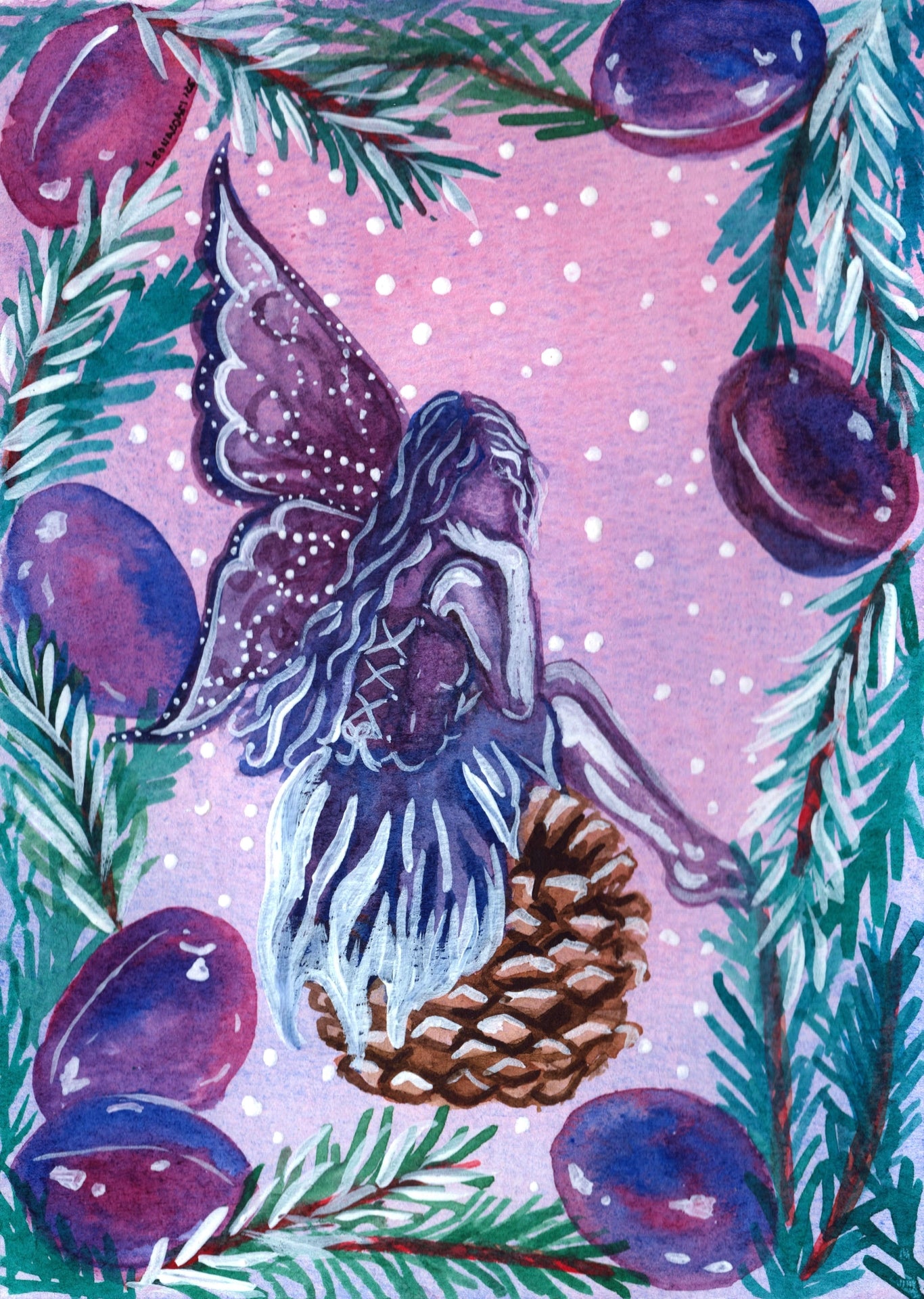 2025 Holiday Card Set (4) as Prints