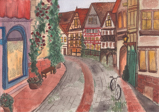 Marburg, Germany Street