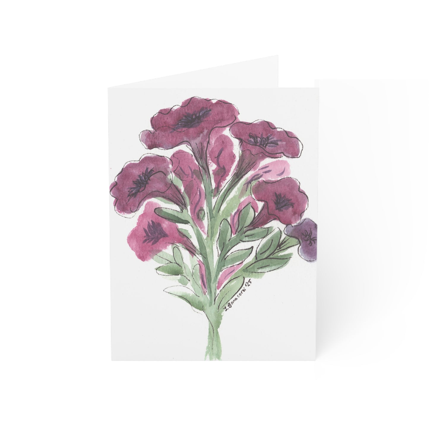 Petunia Greeting Cards (10 or 30 pc)