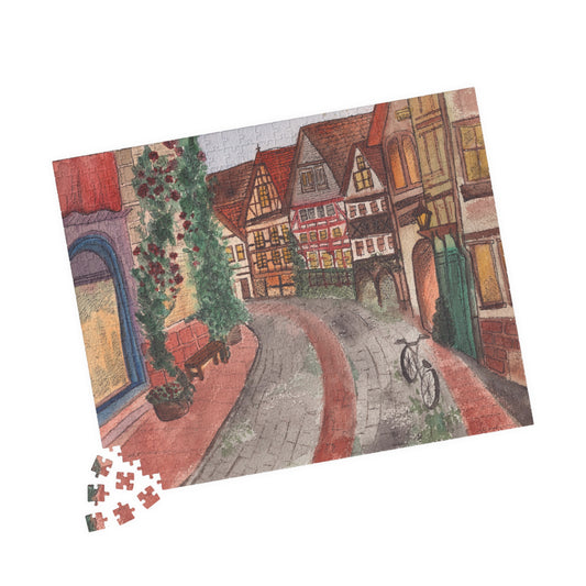 Streets of Marburg, Germany Puzzle (520 pieces)