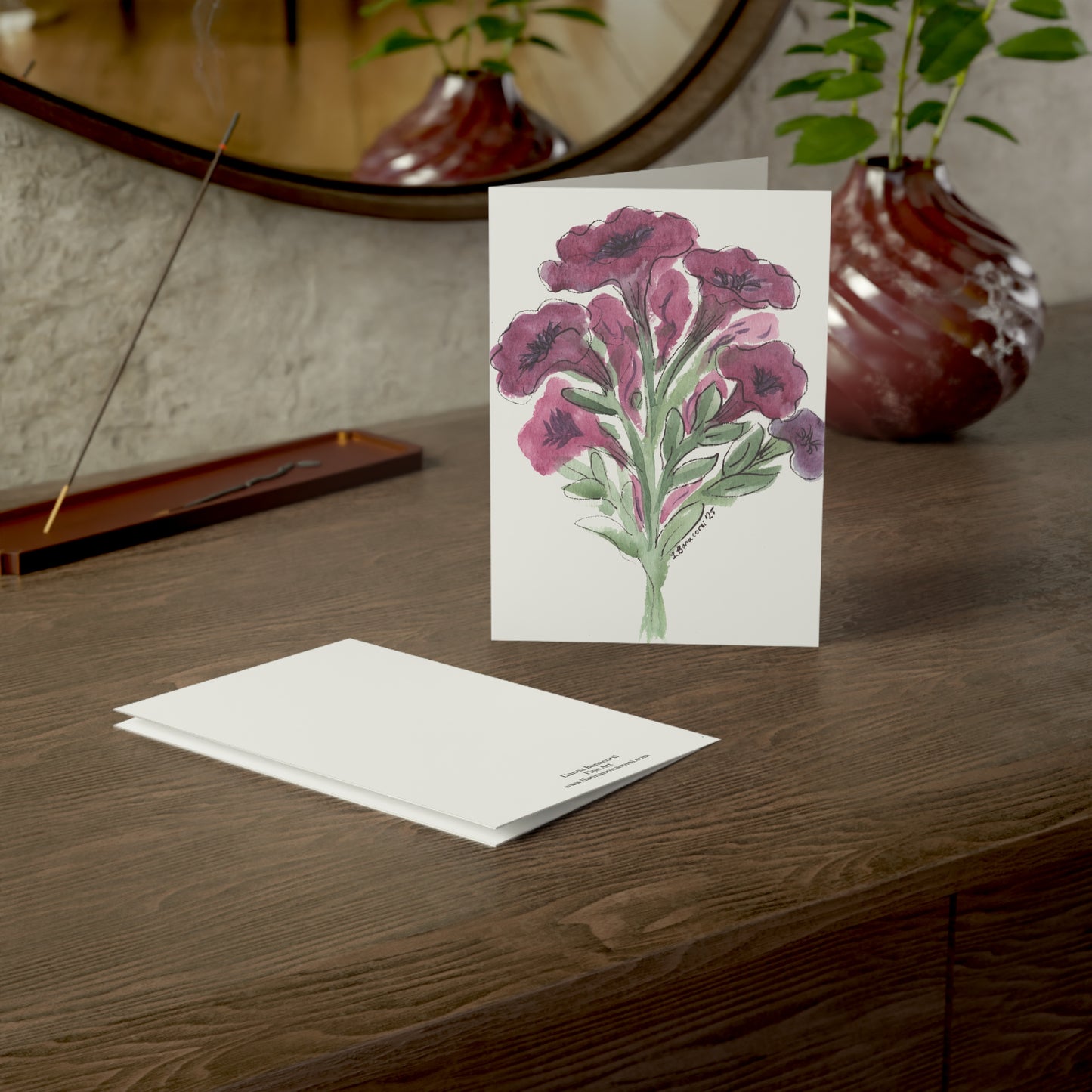 Petunia Greeting Cards (10 or 30 pc)