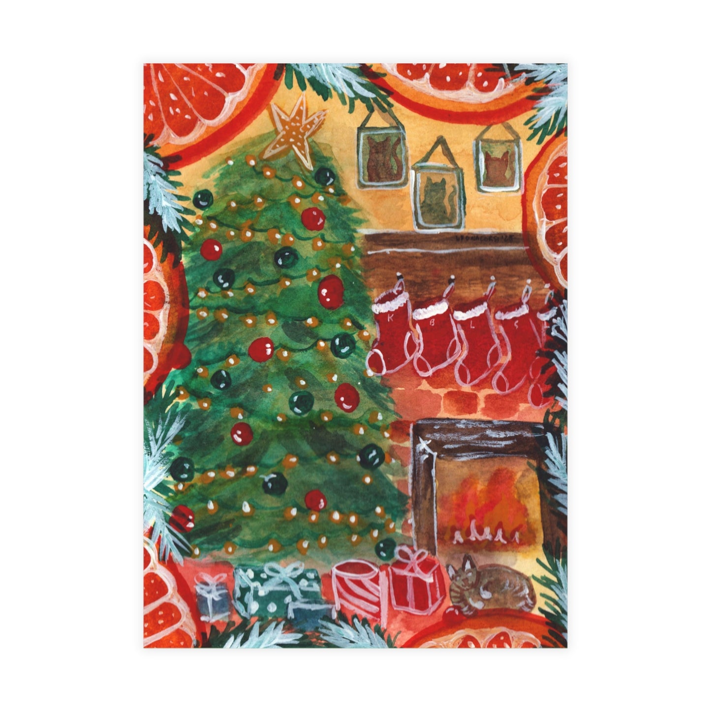 Fireside Postcards (5x7in • 10, 30, or 50pc)