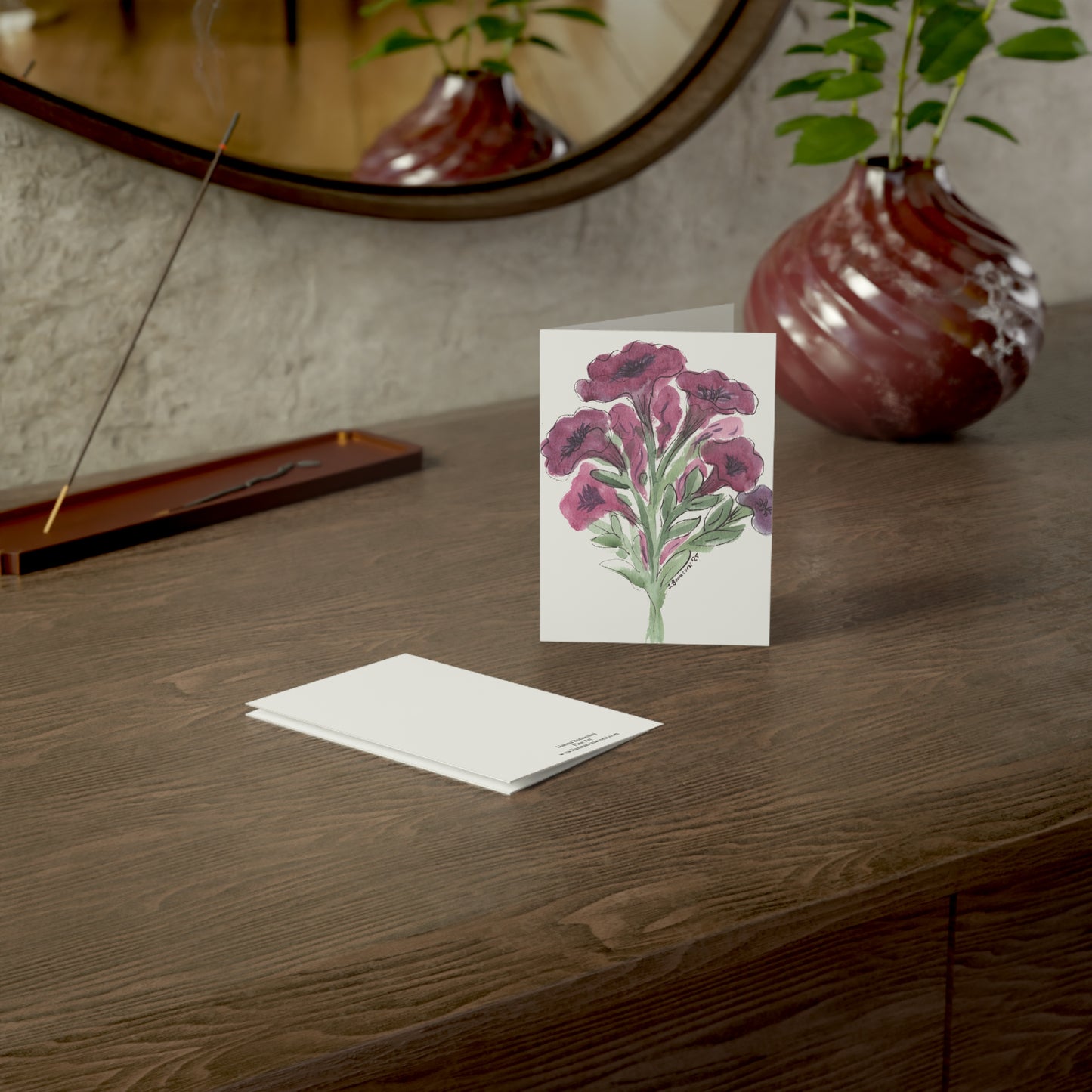 Petunia Greeting Cards (10 or 30 pc)